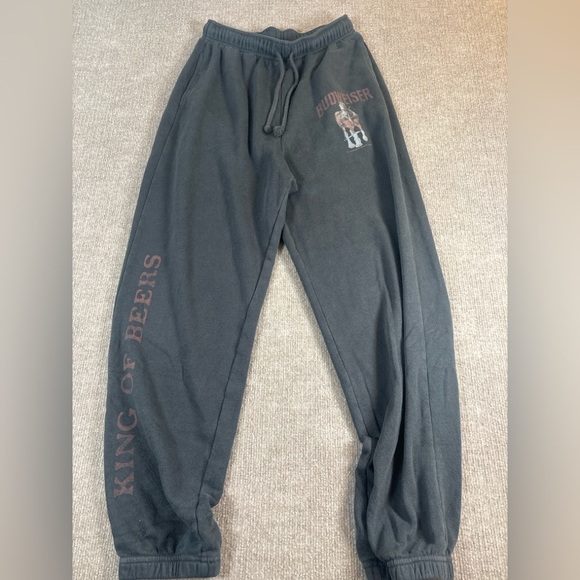 American Eagle Outfitters Other - American Eagle Outfitters Black Joggers with Graphic Print 0105